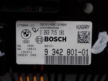 фото thumb №8, Спідометр  прилади європа віртуальний рестайлінг led 9342801 bmw 5 f10 f11 528i 2.0i 14r