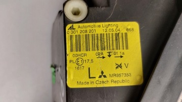 фото thumb №11, Лампа перед передняя левая mitsubishi colt vi mk6 z30 04-08