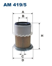 фото thumb №1, Filtron am 419/5 фільтр повітря