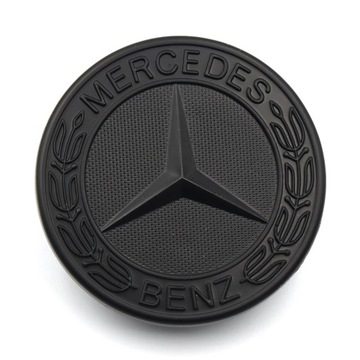 Mercedes-Benz C-Class W204 эмблема значок логотип 57 мм черный