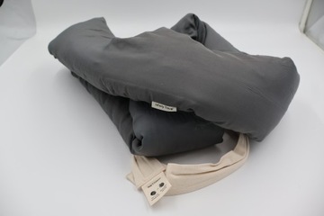 Мягкая подушка для путешествий Huzi Design Infinity Grey Быстрая доставка!