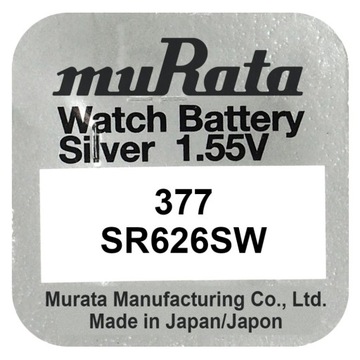 Серебряный смеситель Murata Murarta 377 SR626SW 357 / 303 / SR44W / SR44SW