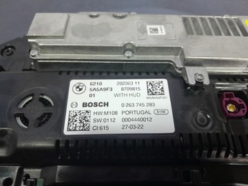 фото thumb №5, Bmw m3 g80 g20 g21 приборы спидометр виртуальный полный led проекционный дисплей 8709815 5a5a9f3