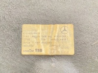 Оббивка обшивка задня ніша дах mercedes w124 кабріолет  1246905426 в Україні, фото thumb