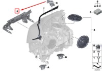 фото thumb №11, Bmw 6 g32 тримач фара передньої лівого 7461889 63117461889