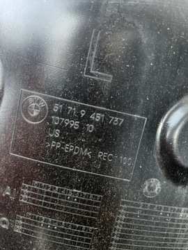 фото thumb №6, Bmw xm g09 подкрылок левая левый перед 9451735 9451737