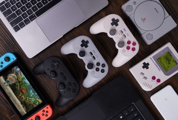 8BitDo Pro 2 Grey v2 Pad с эффектом Холла Bluetooth Android Apple ПК-переключатель