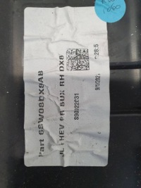 фото thumb №13, Jeep wrangler jl 17-21 молдинг накладка крыла подкрылок задняя заднего правая