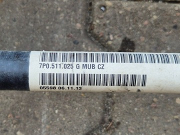 фото thumb №9, Vw touareg ii 7p балка подвешивание заднего подрамник задние 7p0511025g стержень