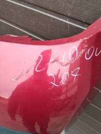 Бампер задній задній peugeot 207 рестайлінг  колір kjcd lata 2009-2012 Доставка, фото thumb