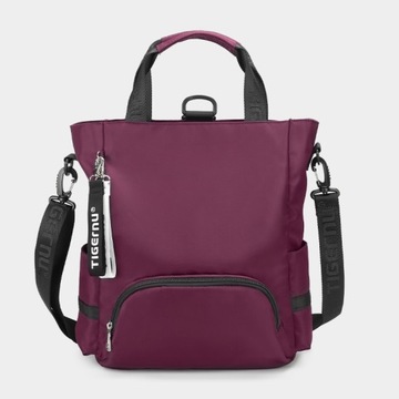 Сумка/рюкзак Tigernu T-S8169 для ноутбука 14,1 дюйма, бордовый