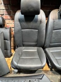 фото thumb №8, Bmw 5 f11 заднє сидіння сидіння обшивки шкіра dakota czarna комплект версія angielska