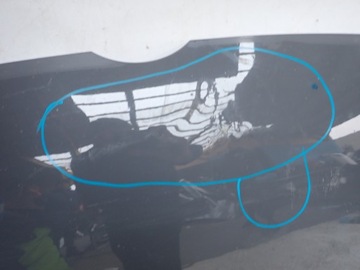 фото thumb №9, Vw touran i 1 рестайлинг 10-15 капот крышка двигателя