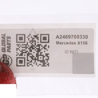 фото thumb №14, Mercedes gla x156 підлокітник задній складний шкіряний чорний a2469700330