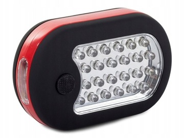 LAMPA LED DO GARAŻU WARSZTATU WIESZAK MAGNES MOCNA