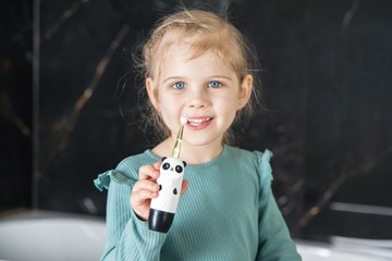 Детская звуковая зубная щетка InnoGIO GIOpanda GIO-451, 2 головки