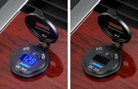 фото thumb №6, Зарядное устройство woltomierz панель usb qc3.0 + 2x pd usb c 63w выключатель 12v 24v