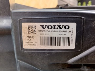 фото thumb №12, Лампа перед левая volvo v90 s90 полный led rht lh 31386164
