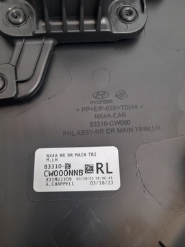 фото thumb №8, Hyundai tucson iv 21- боковина двері лівий праві зад usa