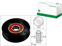 Купить Ina ролик napcza honda accord mk vii 1.6 i cg. ck, фото thumb