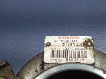 фото thumb №6, Volvo s60 i 2.5t 210 km турбонагнітач 8692518 b5254t2