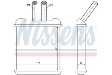 фото thumb №16, Отопитель nissens 76502 96190674