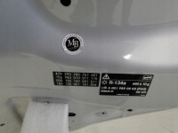 фото thumb №12, Mercedes gla x156 156 капот кришка двигуна срібна 761
