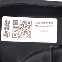 фото thumb №9, Mercedes w205 w213 захист корпус сидіння праві перед чорна a2059191422