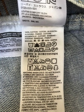 Levi's jeansowa kurtka męska M/L