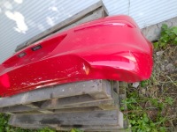 Бампер задний  задний opel corsa d рестайлинг  opc line 3 дверь 2011-2014 красный Оригинал, фото thumb