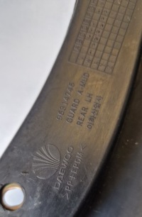 фото thumb №4, Брызговик задняя левый daewoo matiz 1998- оригинальный номер 96314746