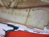 фото thumb №9, Mercedes cl w216 c216 коврик обшивка правая перед