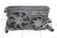 фото thumb №1, Комплект радіатор вентилятори vw golf v 2.0 tdi