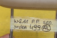 фото thumb №7, Подголовник правый перед mercedes w211 кожа