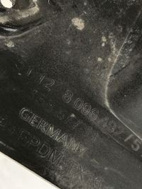 фото thumb №16, Bmw g26 coupe m-pakiet диффузор бампера задняя