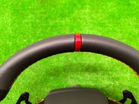 фото thumb №5, Lamborghini urus руль лепестки алькантара жёлтая nić