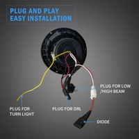 фото thumb №7, Фара full led korando trooper 323 rx7 mx5 samuraj pajero patrol gr y60
