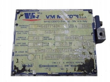 VM MOTORI 64B/4 ОСНОВАНИЕ МАСЛЯНОГО ФИЛЬТРА ШМИДТА
