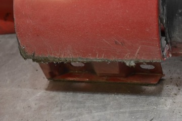 фото thumb №6, Накладка пороговая левая красная a1726980054 mercedes slk r172 amg 11-20