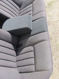 фото thumb №14, Mercedes w124 сидіння передні + заднє сидіння чорні