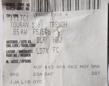 фото thumb №14, Vw touran i стекло передняя лобовое оригинал