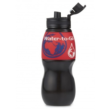Бутылка-фильтр WaterToGo 0,75 л Красный