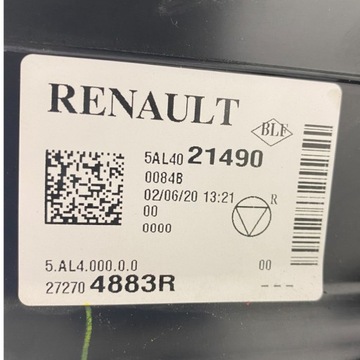 фото thumb №11, Комплектная отопитель renault clio v 272704883r