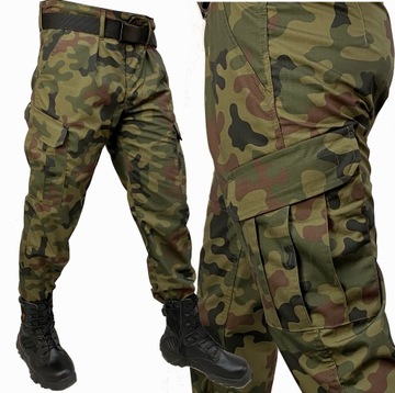 Брюки в стиле милитари WZ2010 Армейские брюки с рип-стопом GROM L