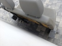 фото thumb №12, Vw t5 t5 lift t6 doka dubelkabina заднє сидіння сидіння тримісне сидіння лавка сидіння