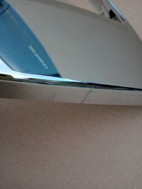 фото thumb №7, Mitsubishi eclipse cross правый хром бампера 2016