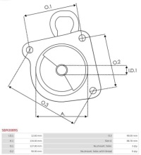 Кришка стартер, карбюратора sbr0089s as-pl Доставка, фото thumb