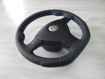 фото thumb №8, Vw passat b6 eos golf v caddy jetta кермо нова шкіра sport подушка