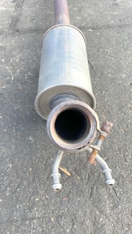 Mercedes x117 w117 117 cla 1.6 cgi 122km выхлоп гаситель средний конечный Киев, фото thumb