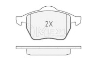 Набір - комплект гальмівних колодок гальмівних [meyle] Київ, фото thumb